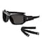 Ergodyne LOKI, Safety Glasses, Anti-Fog, Smoke Lens, Matte Black Frame Frame, Full-Frame LOKI-AFAS - alternate 1